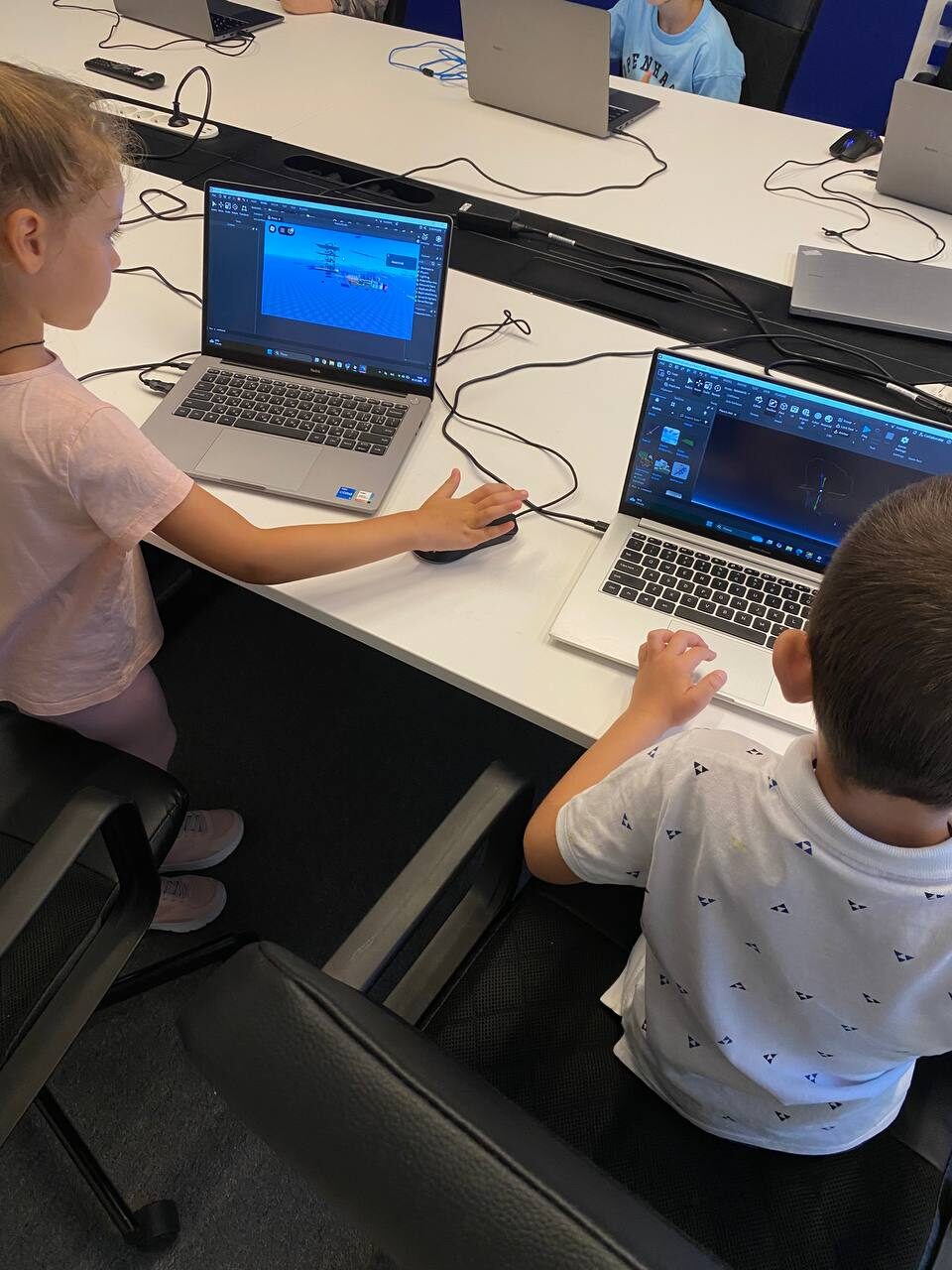 Fotka z IT tábora E-Kids 2