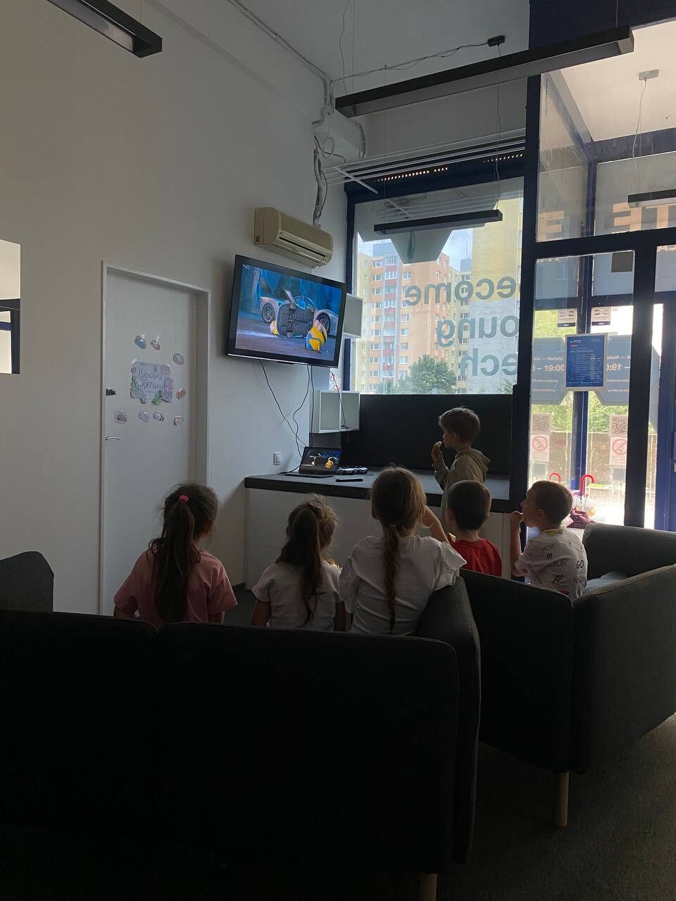 Fotka z IT tábora E-Kids 8